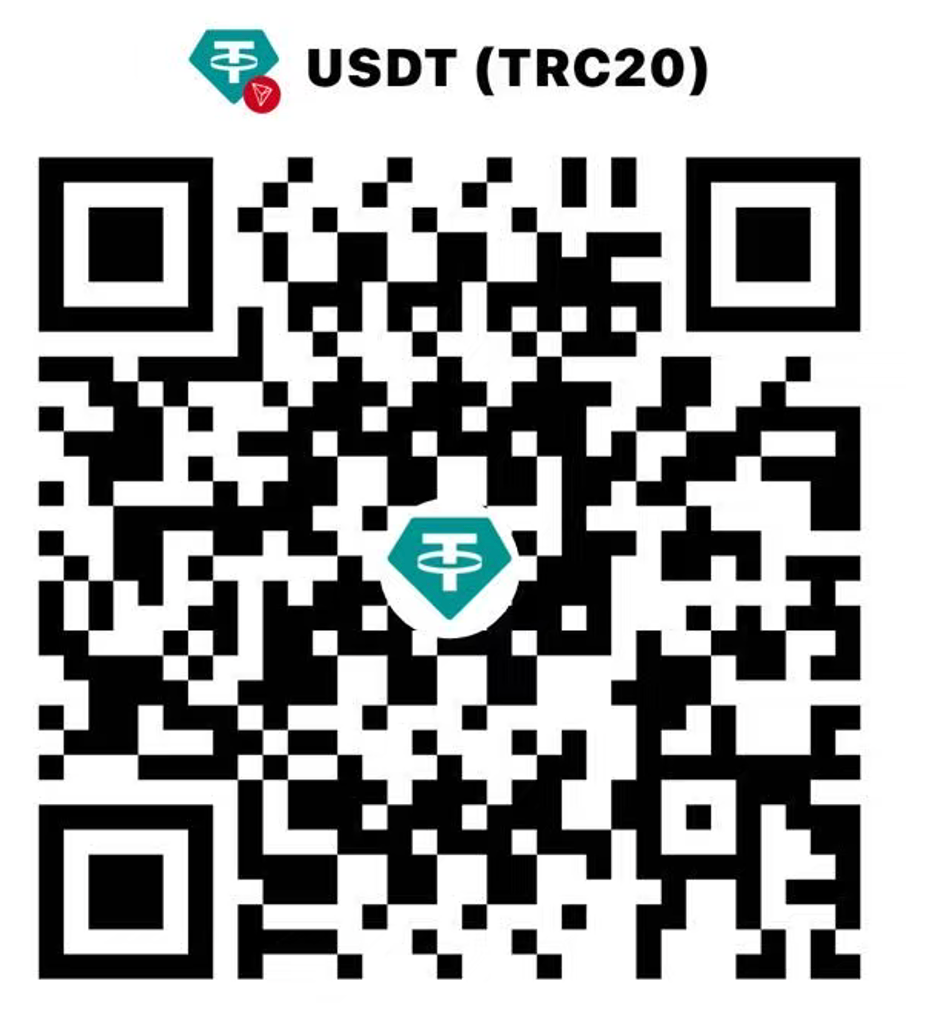 Código QR de pago USDT TRC20